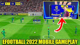 POR FIN HA SALIDO EL EFOOTBALL 2022 MOBILE!! MI PRIMER GAMEPLAY