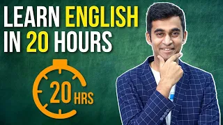 Fastest Way To Learn English - Only in 20 HOURS 🤯| Action Plan With Practical Exercises|Divas Gupta
