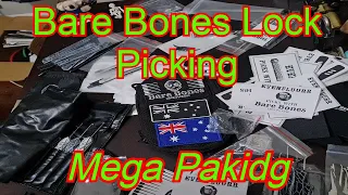 Bare Bones Lock Picking Mega Package Unboxing