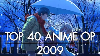 My Top 40 Anime Openings | 2009