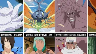 Daftar Lengkap Nama Biju Jinchuriki yang ada di Naruto Shippuden