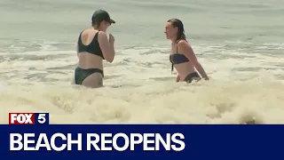 Rockaway, Jones Beaches reopen after reported shark attack