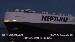 NEPTUNE HELLAS departure from Piraeus Car Terminal