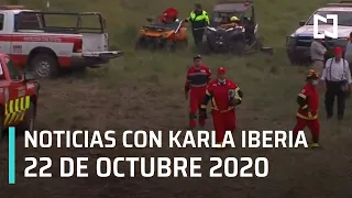 Las Noticias con Karla Iberia - Programa Completo: 22 de Octubre 2020