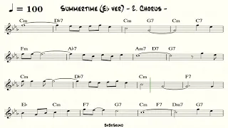 Summertime Backing Track (Eb ver.)