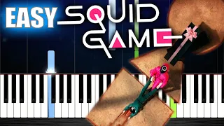 Squid Game - I Remember My Name - EASY Piano Tutorial by PlutaX