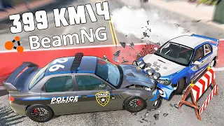 ПОЛИЦИЯ США VS РАЛЛИ ГОНЩИК НА СУБАРУ - КОШКИ МЫШКИ В BEAMNG MP Мультиплеер