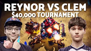 REYNOR vs CLEM: Insanely High-Level ZvT! | $40,000 Master's Coliseum Group B (Bo3) - StarCraft 2