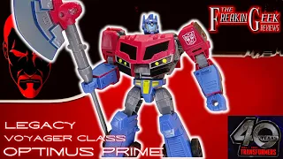 Legacy Voyager Optimus Prime (Animated): EmGo's Transformers Reviews N' Stuff