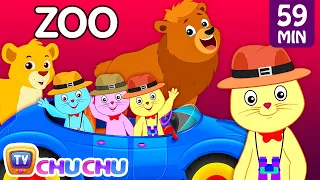 Three Little Kittens Went To The Zoo – Wild Animals Sounds Nursery Rhymes by Cutians™ | ChuChu TV