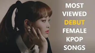 Most Viewed Female KPOP Debut Music Videos, March 2022, Week 3