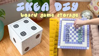 IKEA DIY: Tile Game Boxes