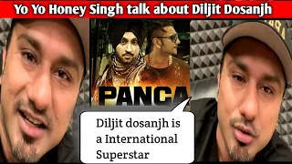 Yo Yo Honey Singh talking about Diljit dosanjh | Honey Singh Instagram live