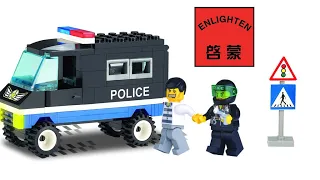 Enlighten Brick police 123 126 Конструктор брик полиция