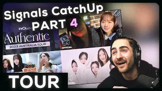 tripleS Signals CatchUp reaction | PART 4 - NXT EVOLution Tour with ARIA