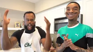 CASH TEACHES FLIGHT HOW TO COOK LMAOOOOOO