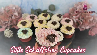 Süße Cupcake Schäffchen zu Ostern 🐑/ Ostermuffins / Ostergebäck