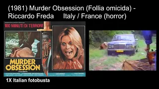 Italian horror & giallo movies: 1981 part2 ('The Black Cat', 'Murder Obsession')