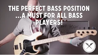 The Perfect Bass Position... a must for all bass players! (L#135)