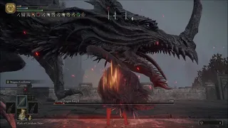 Elden Ring Magma Wyrm's Scalesword