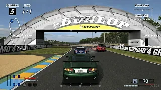 [#1541] Gran Turismo 4 - Aston Martin DB7 Vantage Coupe '00 PS2 Gameplay HD