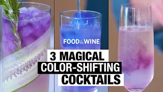 3 Magical Color-Shifting Cocktails | Bottle Service | Food & Wine