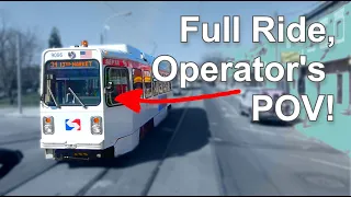 I Rode With an Operator on SEPTA's 34 Trolley!