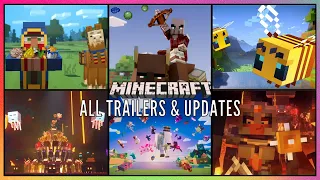 All Minecraft Official Trailers & Updates (2010-2021)  | MINECRAFT |