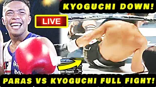 🔴 LIVE ❗ VINCE PARAS VS HIROTO KYOGUCHI FULL FIGHT HIGHLIGHTS! BRUTAL WAR! KYOGUCHI DOWN!