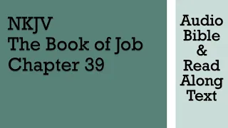 Job 39 - NKJV - (Audio Bible & Text)