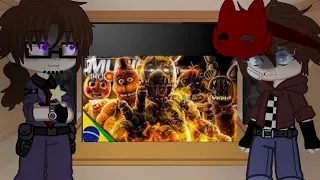 •|família Afton|•//react rap do five nights at freddy's [1- Queime com seus erros]