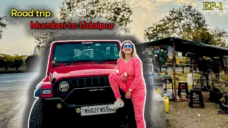 A solo girl driving to Rajasthan | what happened on the way ! 😳 😟