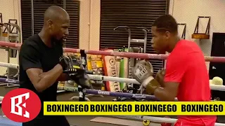 Floyd Mayweather TEACHING Devin Haney AGAIN DAY #2 Ignore Gervonta's outburst..