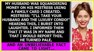 【Compilation】My husband was squandering money on his mistress using a family card I created. What...