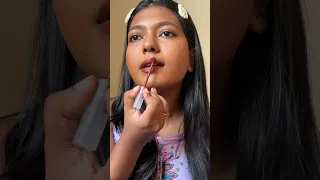 SEMI GLAM TUTORIAL ON BROWN SKIN #makeup #brownskin #tutorial #viral #tamil #trending #shorts