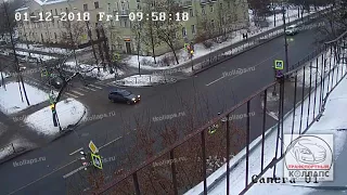 Авария в Красном Селе 12.01.18