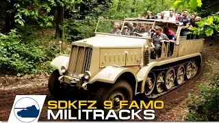 Famo 18-tonner Sd.Kfz. 9 On the Move - Militracks 2017 - Oorlogsmuseum Overloon