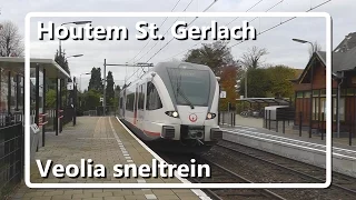 Sneltrein door station Houtem St-Gerlach!