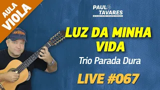 LUZ DA MINHA VIDA | Trio Parada Dura - Aula de Viola e Música Completa - Live #67 - Paulo Tavares