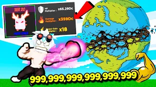 СИМУЛЯТОР УДАРА! ЧТО ЗА ЧИТЕРСКИЕ ПИТОМЦЫ! Х50 СИЛЫ У МОЕГО УДАРА! ROBLOX STRONGEST PUNCH SIMULATOR