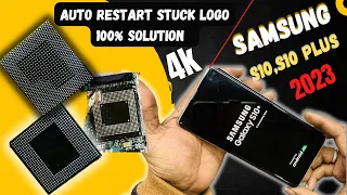 Samsung S10,S10 Plus Auto Restart solution || Samsung s10,s10 plus hang on logo problem solution