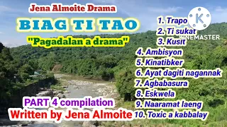 10 episodes- PART 4 compilation (BIAG TI TAO) Pag-adalan a drama ILOCANO DRAMA (Jena Almoite Drama)