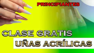 Clase GRATIS #2💅 UÑAS ACRÍLICAS PROFESIONALES