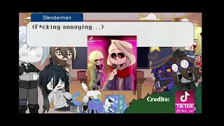 Creepypasta and Sans au's react to eachother | 1/2 | re-upload