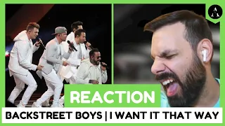 BACKSTREET BOYS - "I Want it that Way" | REACTION | 🎙🕺 BEAUTIFUL!