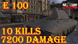 E 100  10 Kills, 7,2K Damage Himmelsdorf World of Tanks