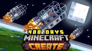 We Survived 400 Days as the ULTIMATE INVENTORS in MODDED Minecraft!