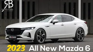 All New Mazda 6 2023 | Leaked | Details | Rendering | Exterior | RWD, Hybrid And Six Cylinder