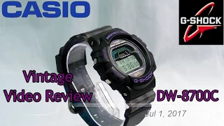 CASIO G SHOCK DW 8700C