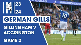 Gillingham vs Accrington Stanley  - German Gills Show - 12/08/2023 - Highlights